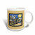 3dRose 170357_3 Greetings From New Mexico Scenic Postcard Reproduction Magic Transforming Mug 11 oz Black/White