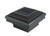 Pine Top 511-0009 4-Light LED Solar-Powered Plastic Fence-Post Cap Light, Black