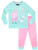 Peppa Pig Girls Unicorn Pajamas Multicolored Size 6