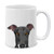 MUGBREW Black Greyhound Dog Ceramic Coffee Mug Tea Cup 11 OZ