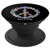 Flower Pattern Peace Symbol  Peace and Love PopSockets Grip and Stand for Phones and Tablets