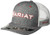 ARIAT Men s Heather Mesh Back Shadow Cap Gray One Size