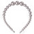 Hanv Pearl Headbands for Women  1pcs Elegant Bling Hair Clip Hairpins Headwear Barrette Styling Tools Accessories for Birthday Valentines Day Gifts Silver