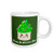 3Drose Happy Saint Patricks Day Green Cupcake Kawaii Cartoon Ceramic Mug 11Oz
