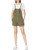 Volcom Junior s Vol Plus Shortall Center Zip Romper Dark camo L