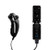 Wii Gesture Remote Controller and Nunchuck Joystick Compatible for wii/wii u Buildin Motion Sensor Plus Black