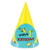 Dr Seuss 1st Birthday Party Supplies - Cone Hats (8)