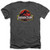 Popfunk Jurassic Park Stone Logo T Shirt and Stickers Small Charcoal
