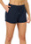icyzone Workout Lounge Shorts for Women  Athletic Running Jogging Cotton Sweat Shorts Navy M