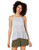 Volcom Junior s Soul Window High Necked Top Blue Drift Extra Large