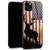 iPhone 11 Pro Max Case Tempered Glass Back Shell Pattern Designed with Soft TPU Bumper Case for Apple iPhone 11 Pro Max Cases 6 5 inch  American Deer