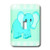 3dRose lsp_6099_1 Blue Baby Elephant Single Toggle Switch Multicolored