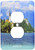 3dRose lsp_61936_6 Lake Bled Slovenia 2 Plug Outlet Cover