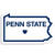 NCAA Siskiyou Sports Fan Shop Penn State Nittany Lions Home State Decal One Size Team Color