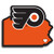 NHL Siskiyou Sports Fan Shop Philadelphia Flyers Home State Decal One Size Team Color
