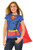 Rubie s Dc comics women s supergirl tshirt with cape As Shown Small