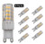 JCKing Pack of 8 5W G9 Energy Saving Bulb Lamp 51 SMD 2835 LEDs AC100130V Natural White 40004500K 450LM50W Halogen Bulbs Equivalent LED G9 Spotlight Lamp