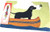 Jellybean Lab In Canoe Accent Area Rug
