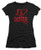 Juniors Dexter  I Heart Dexter Juniors Slim TShirt Size L