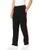 adidas Men s Essentials 3Stripes Regular Tricot Pants Black/Scarlet Small