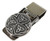 Shamrock Celtic Money Clip Trinity Knot Stainless Steel  Pewter Made in Ireland