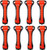 Labbyway Safety Hammer Emergency Escape Tool Auto Car Window Glass Hammer Breaker and Seat Belt Cutter Escape for Family Rescue  Auto Emergency Escape Tools 8Pack