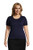 Lands  End Womens Supima Cotton Short Sleeve Sweater Radiant Navy Plus 1x