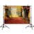 Allenjoy 7x5ft Autumn Theme Photography Backdrop Forest Yellow and Red Leaves Fall Grass Park Children Baby Adults Portraits Background Party Photo Props Studio