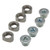 Ledaut Catalytic Converter Notched Style O2 Oxygen Sensor Bung And Plug 4 Bungs/ 4 Plugs M18X1 5