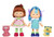 The Bridge Direct Strawberry Shortcake & Blueberry Muffin Doll