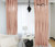 Sequin Curtains 2 Panels 2FTx8FT Blush Glitter Backdrop Blush Sequin Photo Backdrop Backdrop Curtains M1120