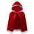 LMYOVE Little Red Riding Hood CloakCape Costume for Kids Small Red