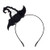 Love Sweety Halloween Spider Ghost Pumpkin Hair Hoop Cosplay Devil Headband Witch Hat Black