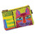 Laurel Burch Pink Whiskered Cats Cosmetic Bag