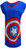 Marvel Comics Captain America Logo Nightshirt for Women Blue