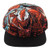 Bioworld Marvel Comics Carnage Sublimated Crown Black Bill Snapback