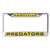 NHL Nashville Predators Inlaid Metal License Plate Frame 2Tag Corners