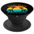 Miami Beach Florida Retro Vintage Sunset Palm Trees PopSockets Grip and Stand for Phones and Tablets