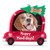 Hallmark Keepsake 2017 Happy Howlidays! Dog Picture Frame Dated Christmas Ornament