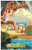 Northwest Art Mall Miami Beach Florida Poolside Girl Travel Art Print Poster by Paul A. Lanquist (12" x 18")