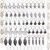 NAISIER 70 PCS Silver Aluminum Hair Coil Dreadlocks Beads Hair Cuffs Hair Braids Clips Hair Decoration Braid Jewelry for Braids Accessories NAISIER 70 PCS Silver Aluminum Hair Coil Dreadlocks Beads Hair Cuffs Hair Braids Clips Hair Decoration Braid Jewelry for Braids Accessories