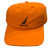Nautica Men Adjustable Logo Hat Cap One Size Orange