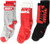 NIKE Youth Everyday Cushion Crew 3 Pair  Gfx Multicolor  Color Small