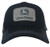 John Deere Silver Patch Mesh Back Trucker CapBlack/Gray