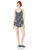 Obey Junior s Hughes Knit Romper Dark Indigo Multi Medium