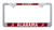 Elektroplate University of Alabama Alumni Metal License Plate Frame