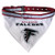 NFL BANDANA  ATLANTA FALCONS PET BANDANA with Reflective  Adjustable PET COLLAR Small
