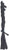 Intrepid International Original Tailwrap Fleece Tail Braid Long Black
