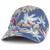 Armycrew Tropical Floral Print Unstructured Denim Baseball Cap  Navy