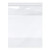 Plymor Heavy Duty Plastic Reclosable Zipper Bags w/White Block 4 Mil 12  x 15  Pack of 100